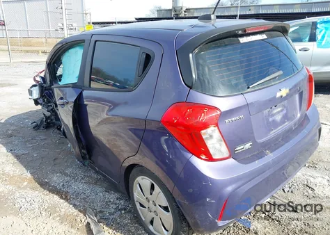 2017 Chevrolet Spark Ls Cvt from USA, damaged, VIN KL8CB6SA6HC737156